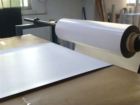 white magnetic sheet roll